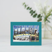 Groeten uit Alaska Briefkaart (Staand voorkant)