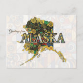 Groeten uit Alaska Briefkaart (Voorkant)