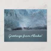 Groeten uit Alaska! Briefkaart (Voorkant)