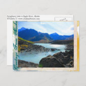 Groeten uit Alaska - Symphony Lake Briefkaart (Voorkant / Achterkant)