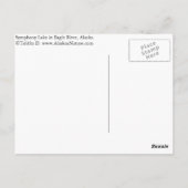 Groeten uit Alaska - Symphony Lake Briefkaart (Achterkant)