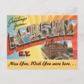 Groeten uit Albany Briefkaart (Voorkant)