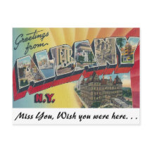 Groeten uit Albany, New York
