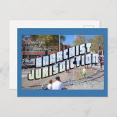 Groeten uit Anarchist Portland! Briefkaart (Voorkant / Achterkant)