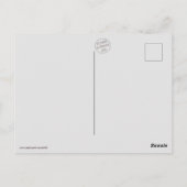 Groeten uit Andalusië, Spanje Briefkaart (Achterkant)