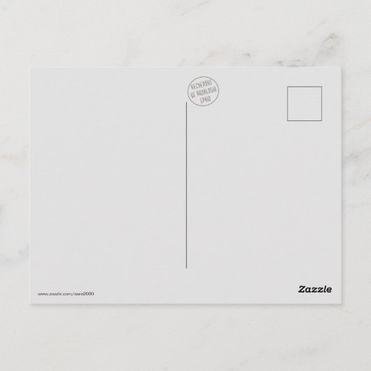 Groeten uit Andalusië, Spanje Briefkaart (Achterkant)