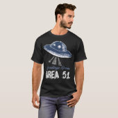 Groeten uit Area 51 T-shirt (Voorkant volledig)