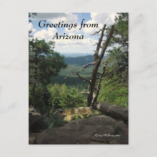 Groeten uit Arizona Briefkaart (Voorkant)