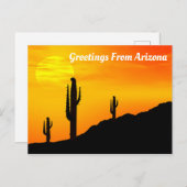 Groeten uit Arizona Briefkaart (Voorkant / Achterkant)
