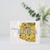 Groeten uit Arizona Briefkaart (Staand voorkant)