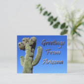 Groeten uit Arizona Briefkaart (Staand voorkant)