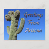 Groeten uit Arizona Briefkaart (Voorkant)