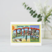  Groeten uit Arizona Briefkaart (Staand voorkant)