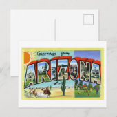  Groeten uit Arizona Briefkaart (Voorkant / Achterkant)