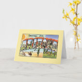  groeten uit Arizona Kaart (Gele Bloem)