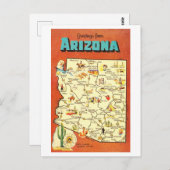 Groeten uit Arizona  kaart (Voorkant / Achterkant)