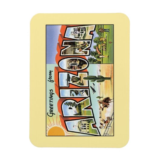  groeten uit Arizona Magneet (Verticaal)