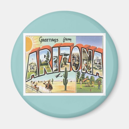 Groeten uit Arizona Magneet (Voorkant)