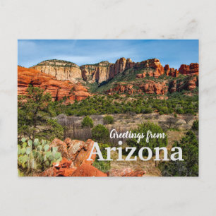 Groeten uit Arizona Schitterende Woestijn Ansichtk Briefkaart