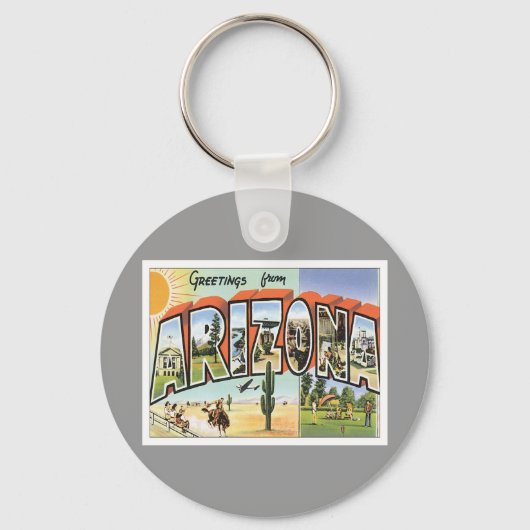 Groeten uit Arizona Sleutelhanger (Voorkant)