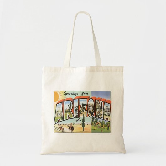 Groeten uit Arizona Tote Bag (Voorkant)