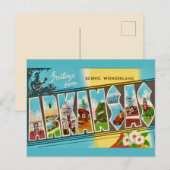 Groeten uit Arkansas Ansichtkaart  Briefkaart (Voorkant / Achterkant)