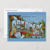 Groeten uit Arkansas Briefkaart (Voorkant / Achterkant)