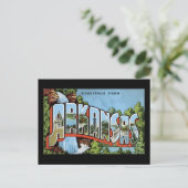 Groeten uit Arkansas Briefkaart (Staand voorkant)