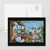 Groeten uit Arkansas Briefkaart (Voorkant / Achterkant)
