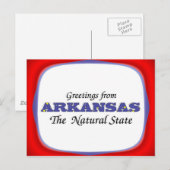 Groeten uit Arkansas Briefkaart (Voorkant / Achterkant)