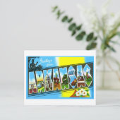  groeten uit Arkansas Briefkaart (Staand voorkant)