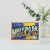 Groeten uit Arkansas Large Letter Briefkaart (Staand voorkant)