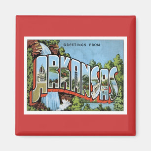 Groeten uit Arkansas Magneet