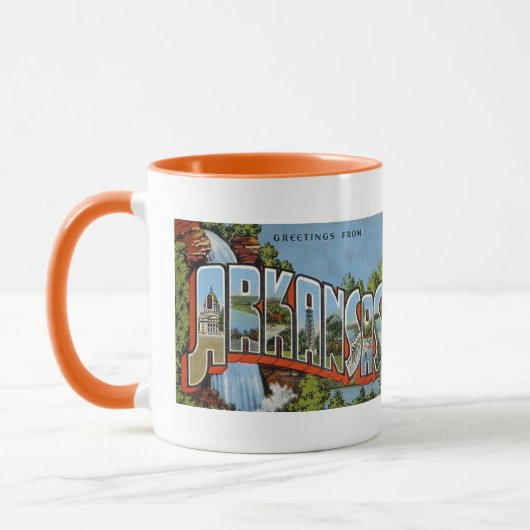 Groeten uit Arkansas Mok (Links)