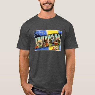 Groeten uit Arkansas Retro Souvenir T-shirt