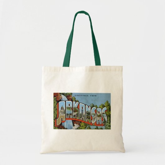 Groeten uit Arkansas Tote Bag (Voorkant)