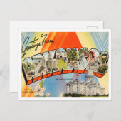 Groeten uit Arkansas Vintage Travel Briefkaart (Voorkant / Achterkant)