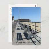 Groeten uit Asbury Park Boardwalk Briefkaart (Voorkant / Achterkant)
