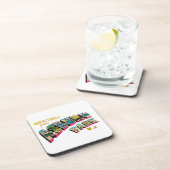 Groeten uit Asbury Park New Jersey Bier Onderzetter (Rechterzijde)