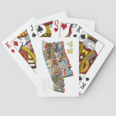 Groeten uit Asbury Park New Jersey Pokerkaarten (Achterkant)