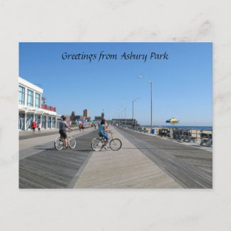 Groeten uit Asbury Park, NJ Briefkaart