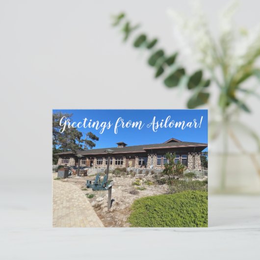 Groeten uit Asilimar! Briefkaart (Staand voorkant)