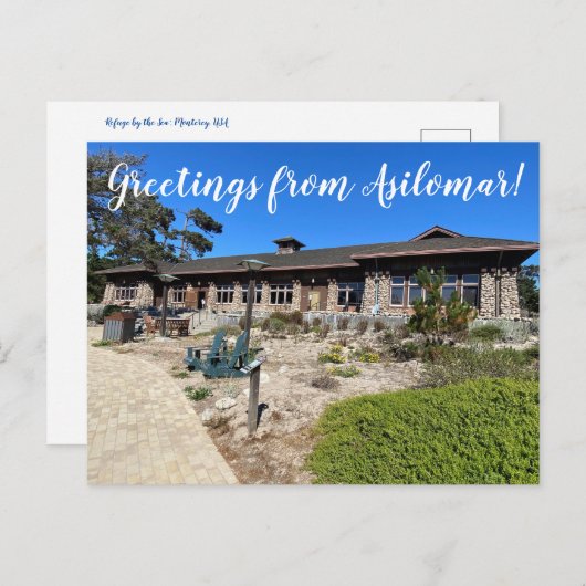 Groeten uit Asilimar! Briefkaart (Voorkant / Achterkant)
