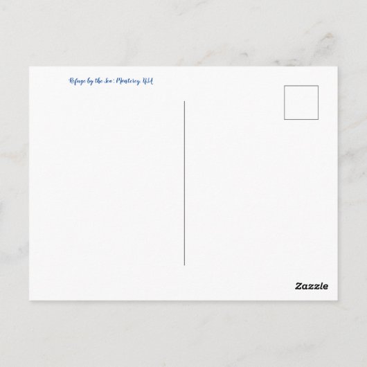 Groeten uit Asilimar! Briefkaart (Achterkant)