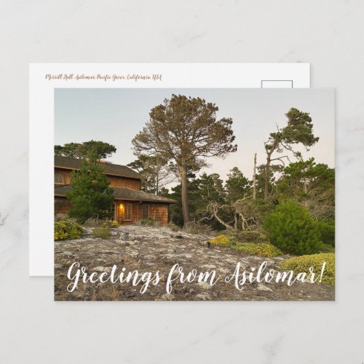 Groeten uit Asilimar! Briefkaart (Voorkant / Achterkant)