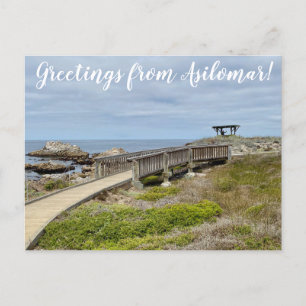 Groeten uit Asilomar. Briefkaart