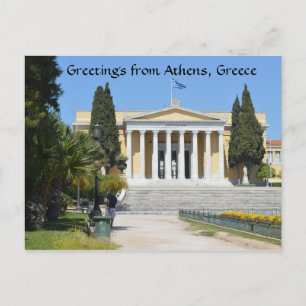 Groeten uit Athene, Griekenland Briefkaart