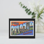 Groeten uit Atlanta Briefkaart (Staand voorkant)