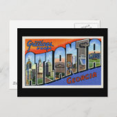Groeten uit Atlanta Briefkaart (Voorkant / Achterkant)