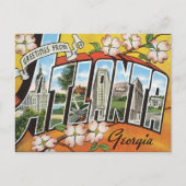 Groeten uit Atlanta Briefkaart (Voorkant)